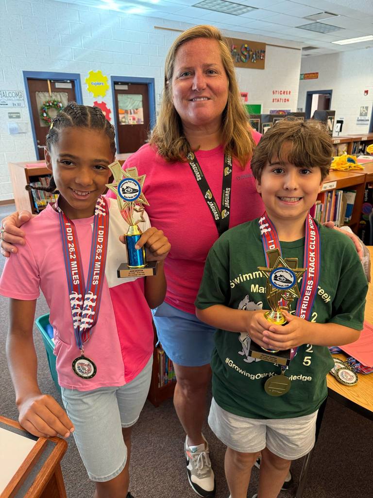 Top Runners Trophy for 6th Grade