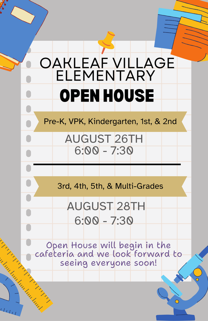 25/26 OVE Open House Info