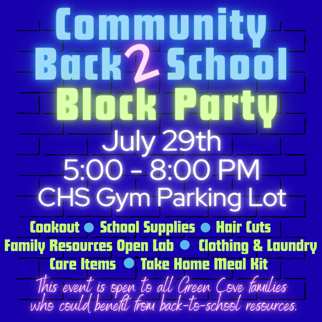 Back 2 School Block Party