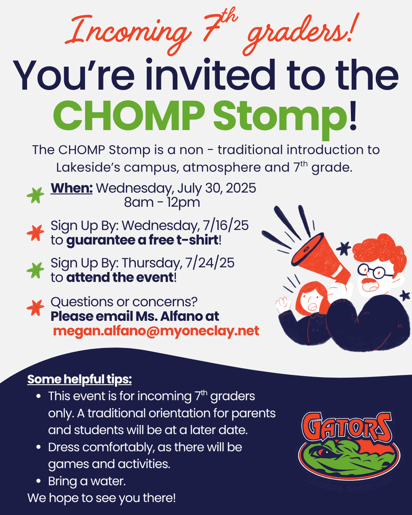 CHOMP Stomp Flyer