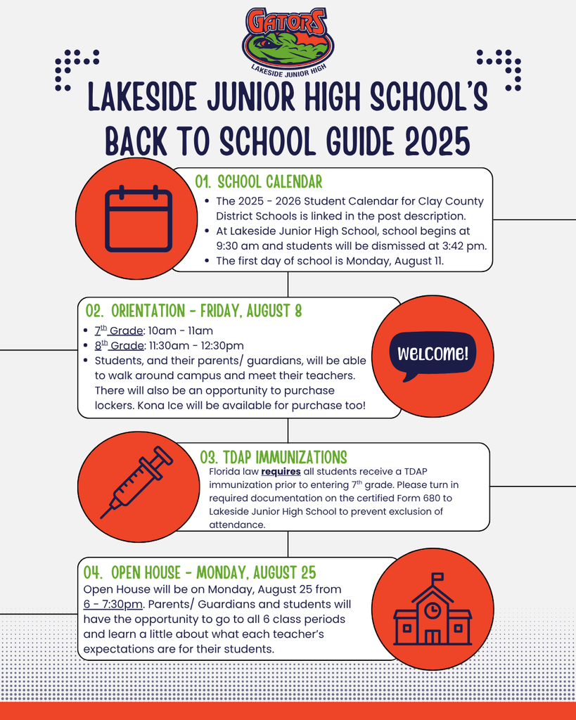 LJH Back to School Guide Page 1