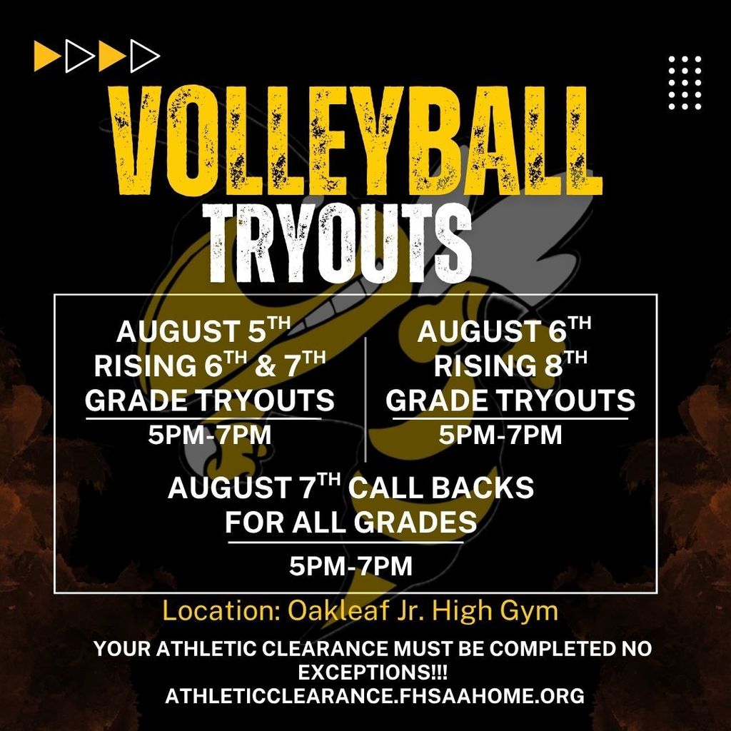 Volleyball tryouts 