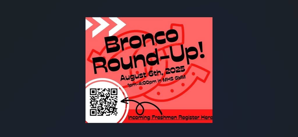 Bronco Roundup 2025-2026 August 6th, 1:00-4:00 PM