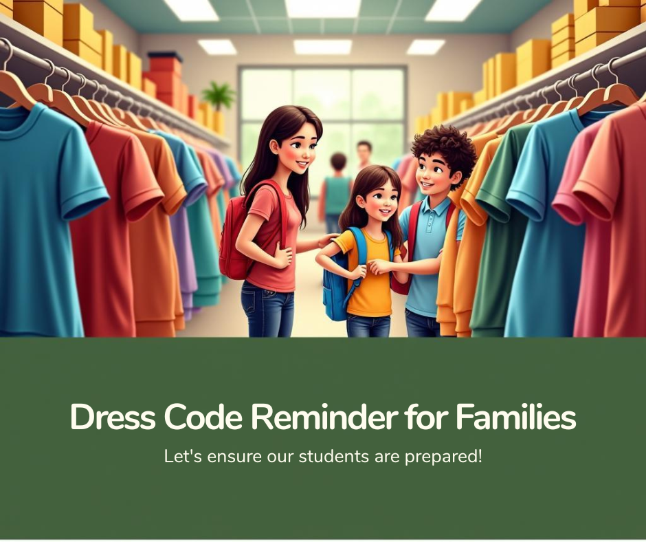 Image of students shopping for clothes 
