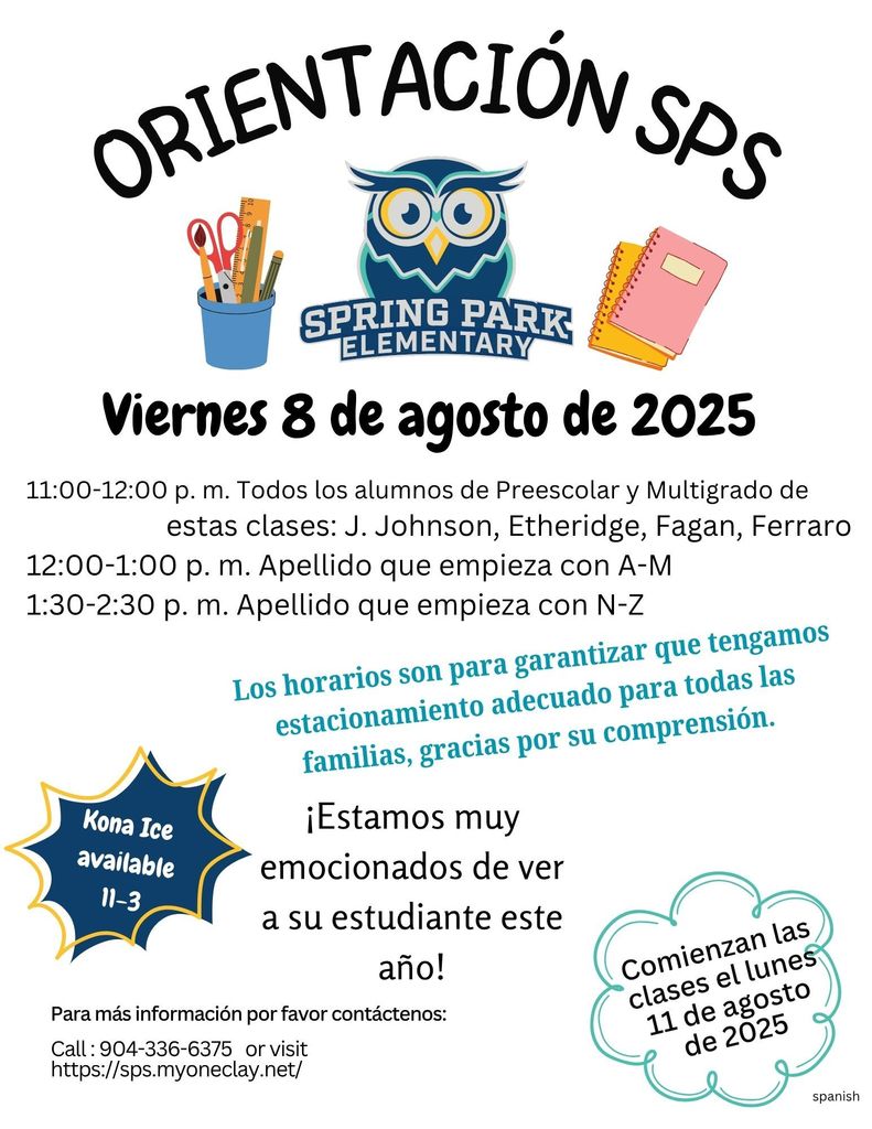 SPS Orientation (spanish)