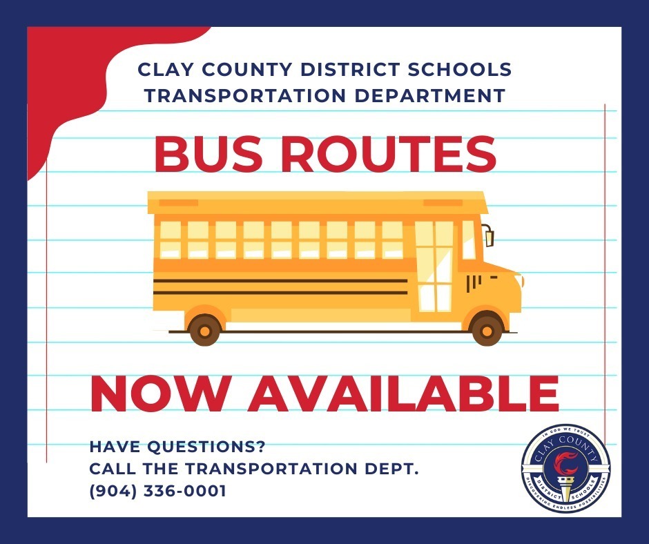 Bus Routes Now Available Graphics