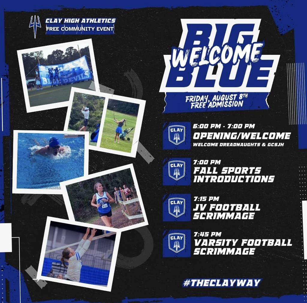 BIG BLUE WELCOME 25-26