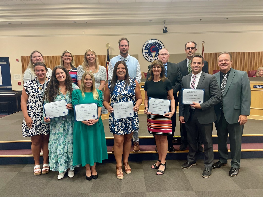 School leaders recognized for their school grades and state rankings