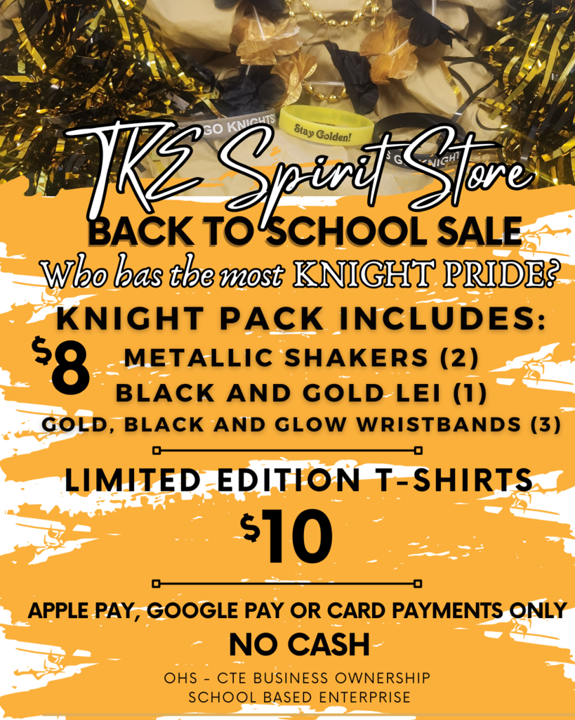 TKE Spirit Store Open Flyer