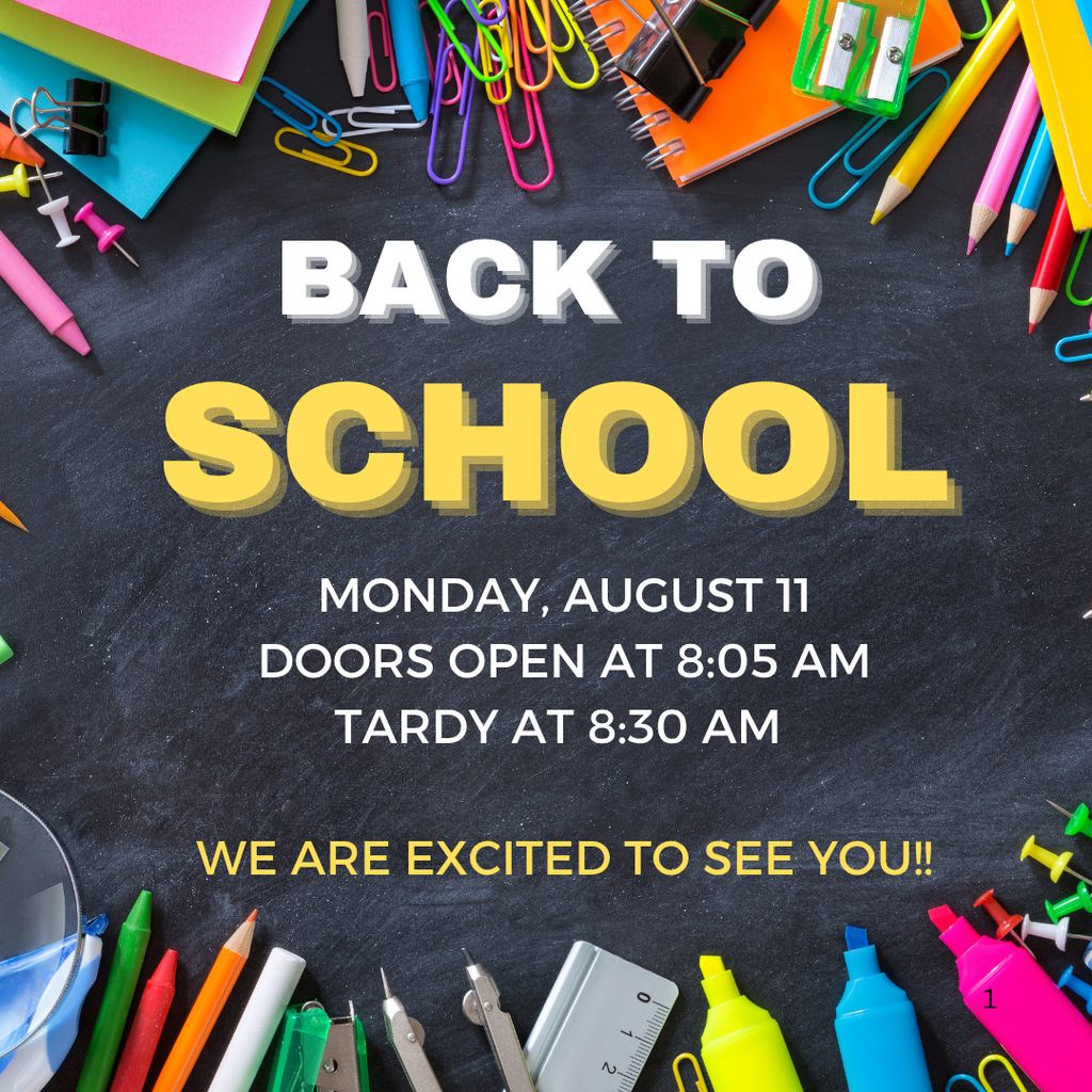 First Day of School