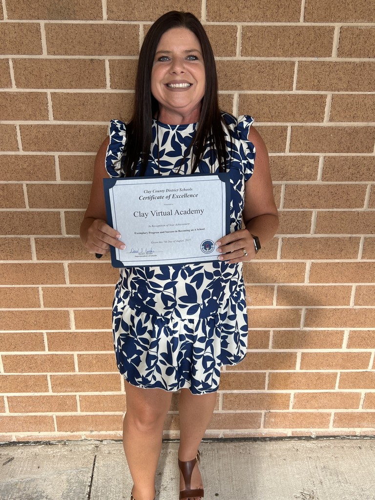 "A" school acknowledgement