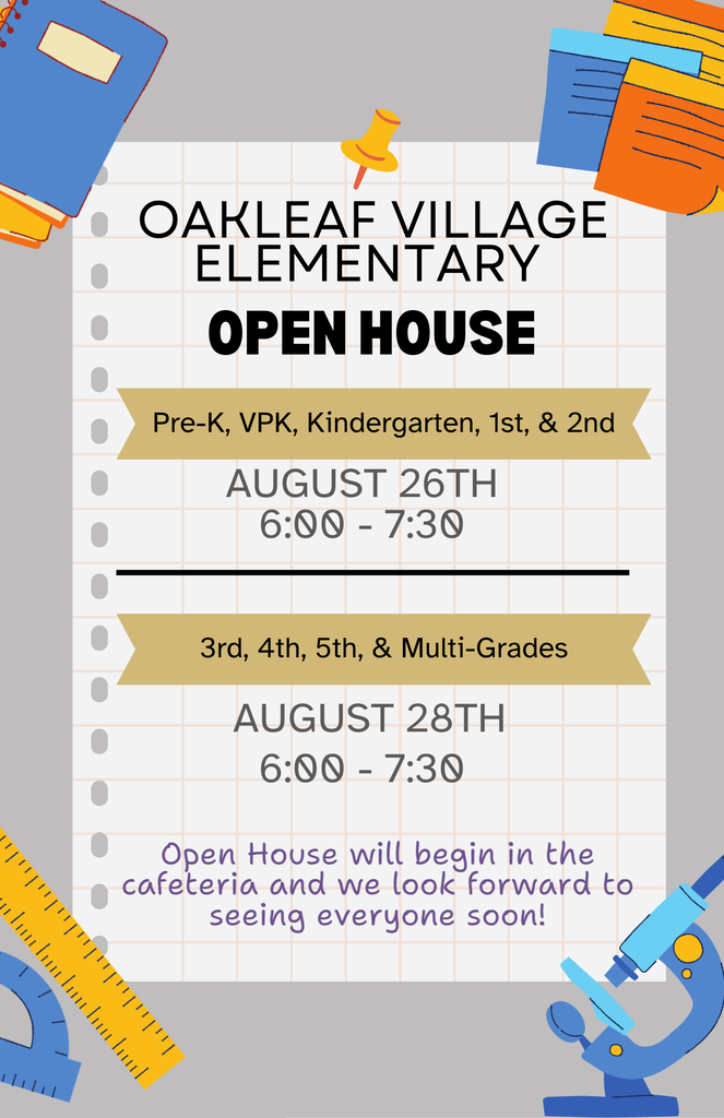 25/26 OVE Open House Info