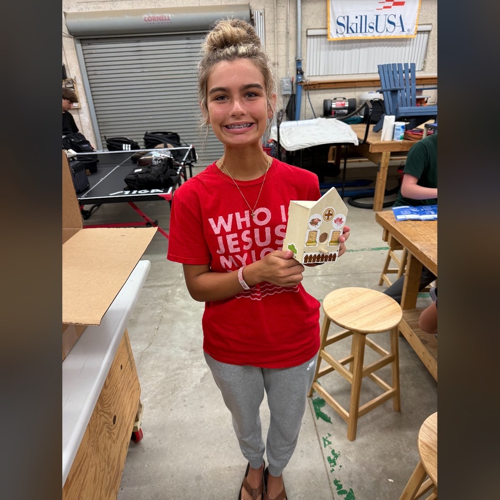 Our Panthers in Carpentry 1 took on the challenge of building Butterfly Houses and Castles! Along the way, they sharpened their skills in safety, following directions, and problem-solving.   To top it off, they got to take their creations home to show off their craftsmanship!