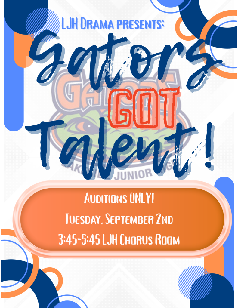 LJH Talent Show Flyer