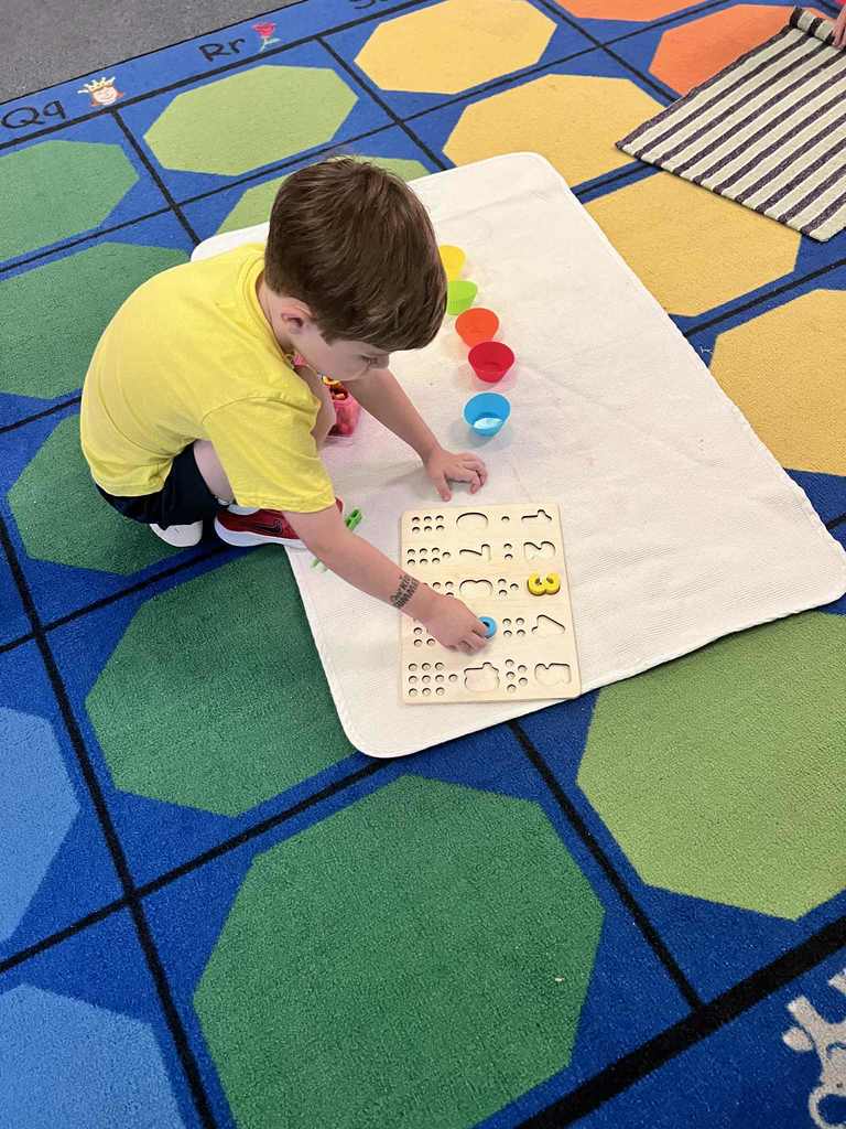In their first week of school they made new friends, learned classroom and school procedures, and engaged in learning activities with excitement and curiosity. It was a great first week in Kindergarten!