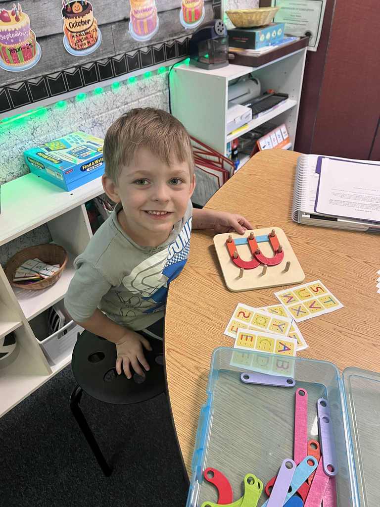 In their first week of school they made new friends, learned classroom and school procedures, and engaged in learning activities with excitement and curiosity. It was a great first week in Kindergarten!