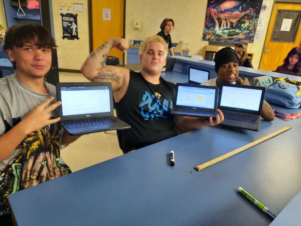 Ms. Klaes’s astronomy students dove into the vastness of space by learning how scientists measure incredible distances across the universe. To bring it to life, they created a scale model of our solar system, where 1 astronomical unit (AU) = 1 cm. Along the way, some of our Panthers had just as much fun in front of the camera as they did with the activity—true stars in every sense! 🌟📸