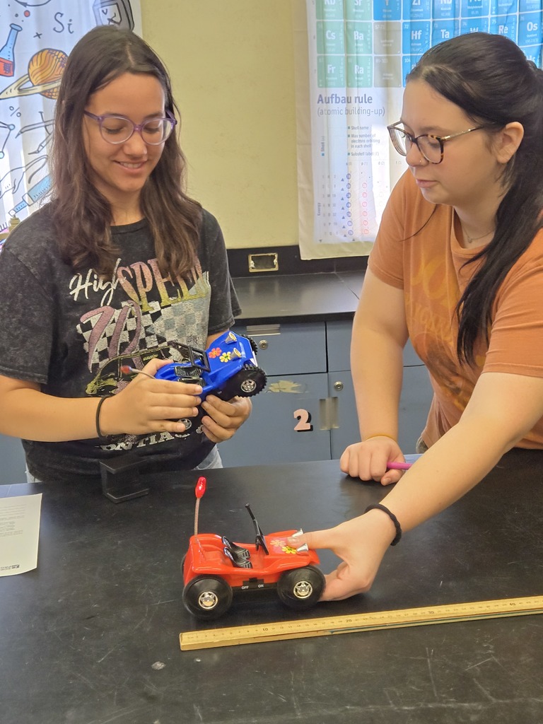 Mr. Pike’s students put their learning into motion by racing toy cars to explore how distance and time determine average speed. They made claims from their observations, identified the data they needed, and figured out how to collect it—ultimately defining what average speed really means. Hands-on science at its best!
