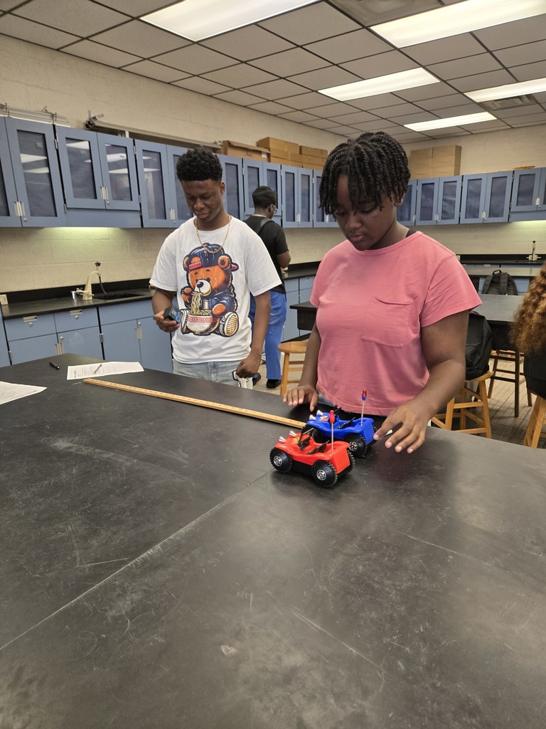 Mr. Pike’s students put their learning into motion by racing toy cars to explore how distance and time determine average speed. They made claims from their observations, identified the data they needed, and figured out how to collect it—ultimately defining what average speed really means. Hands-on science at its best!