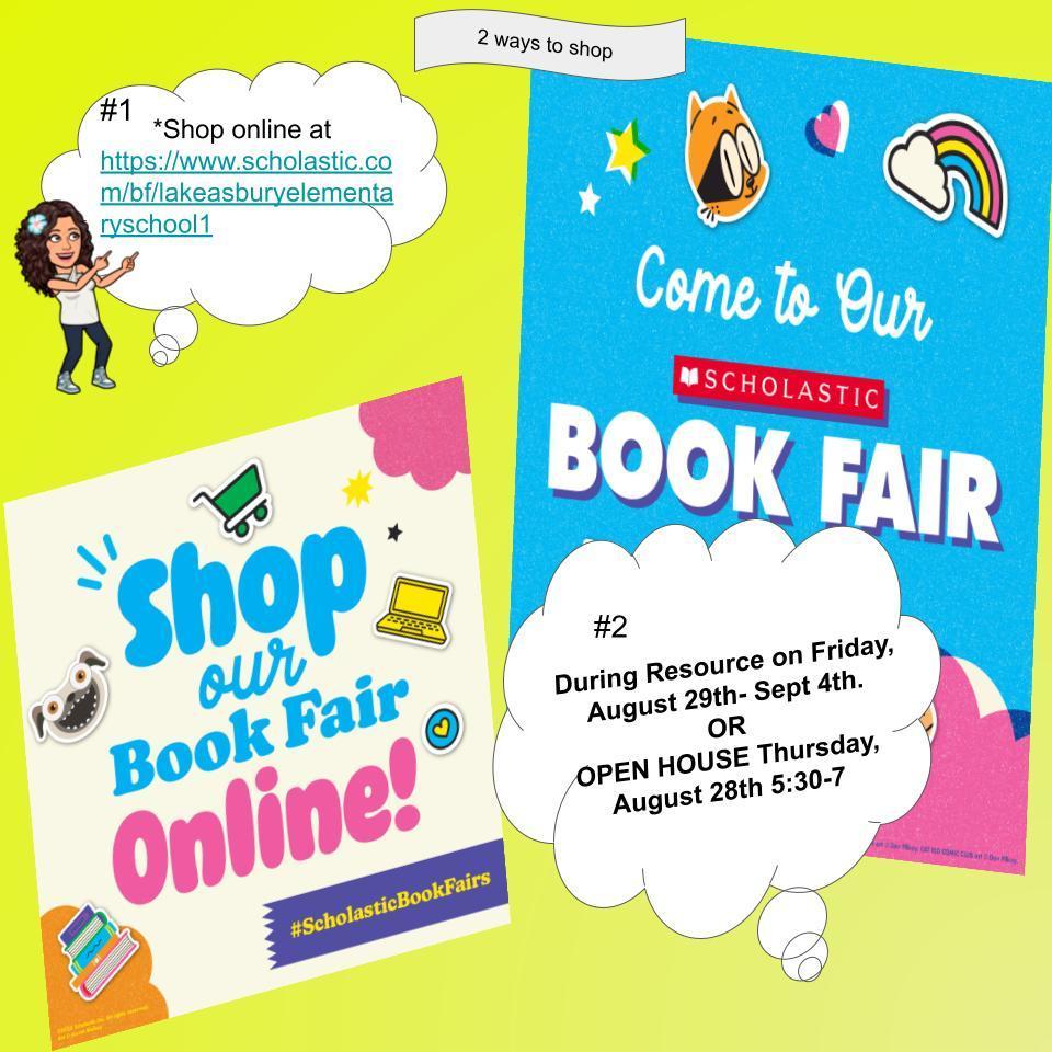 book fair flyer