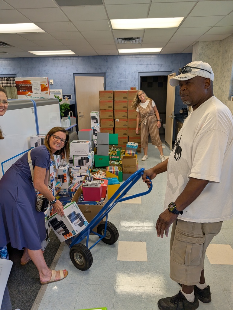 Walmart School Supplies Donation.