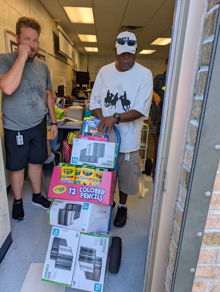 Walmart School Supplies Donation.