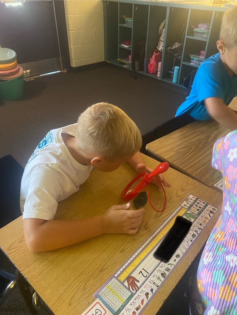 There is a lot of learning going on in Mrs. Kilcoin’s first grade math and science classes! From finding part-total relationships in math to making observations with our science tools.