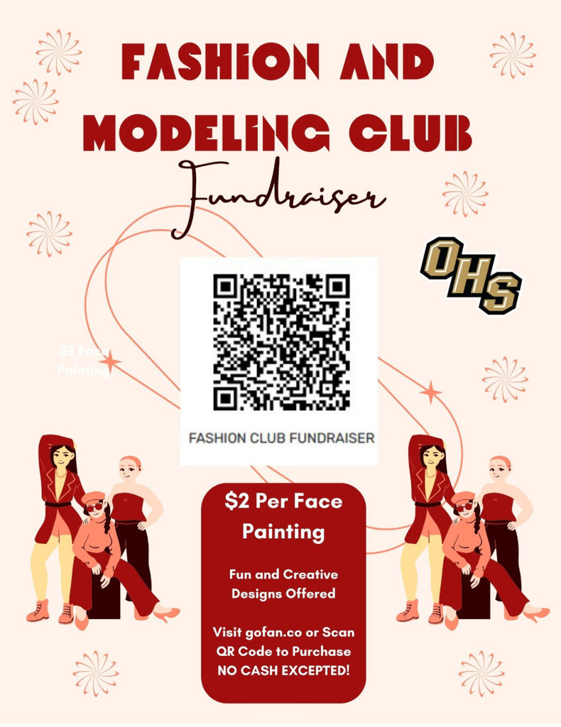 Fashion Design Face Painting Flyer