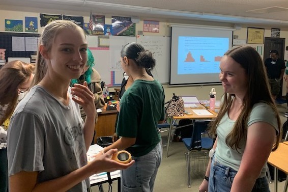 AP Stats Students Explore Data Distributions