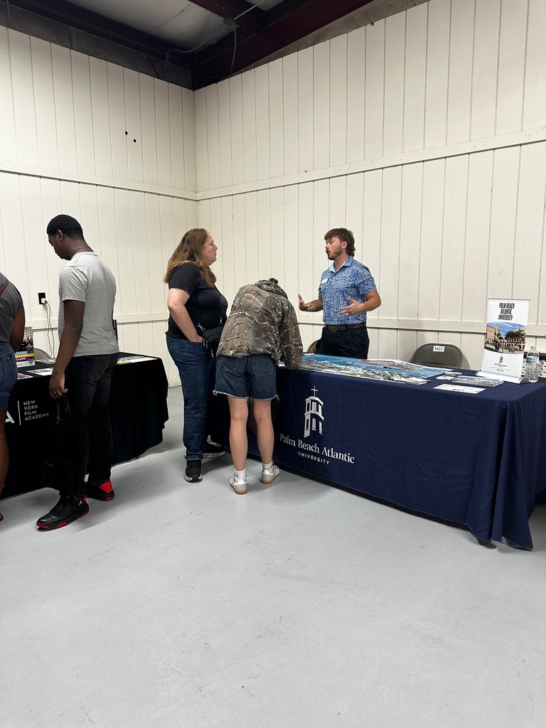 Students learning about universities 