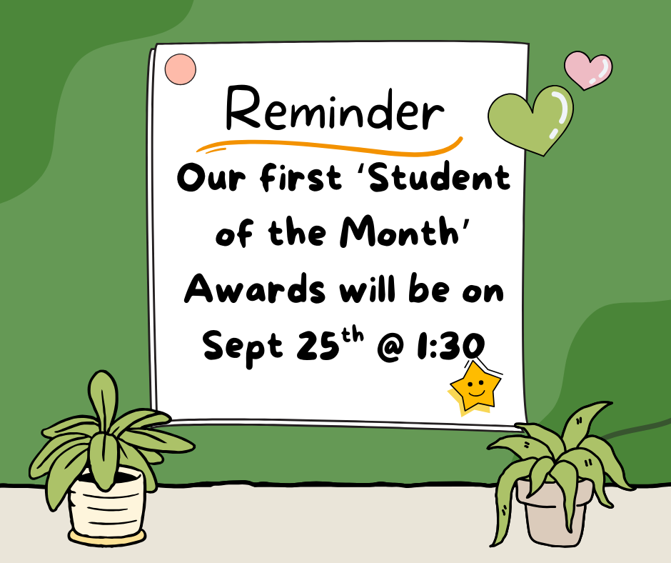 Student of the Month