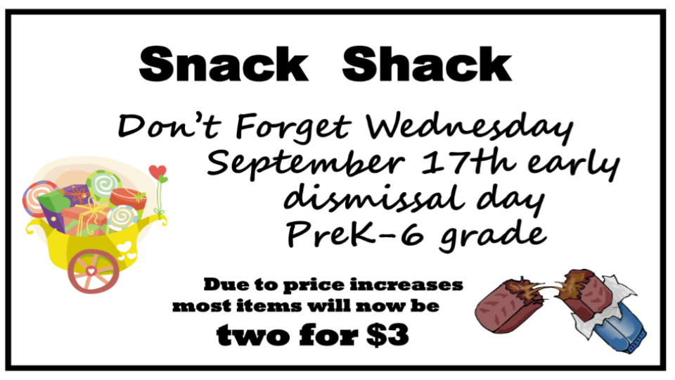 9/17 Snack Shack