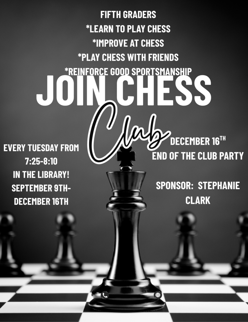Black and White Minimalist Join Chess Club Flyer