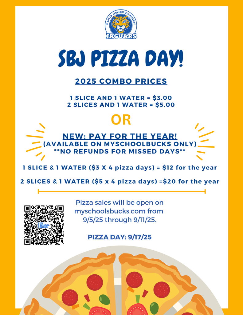 Pizza Day flyer