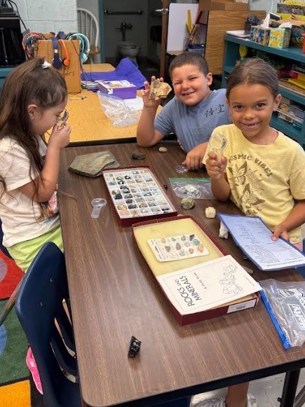 Mrs. McCarty's rock scientist