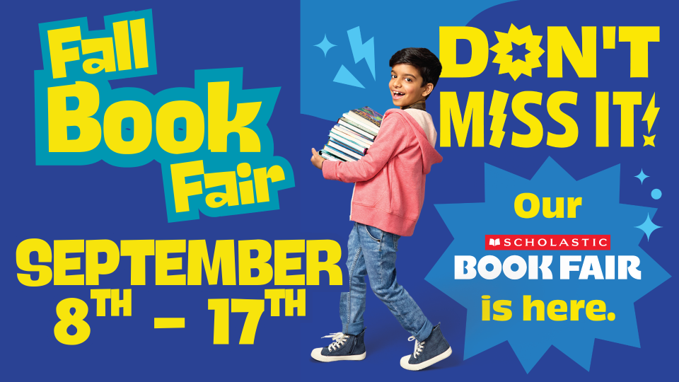 CHE Fall Book Fair 9/8-9/17