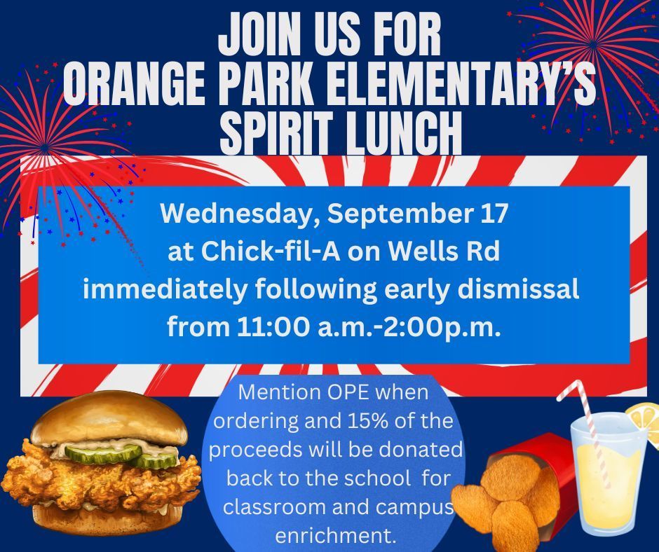 Chick-fil-A Spirit Lunch