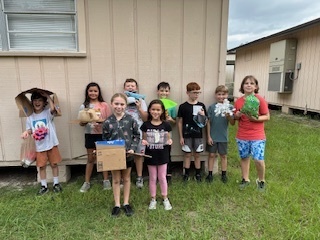 Fourth Grade Egg Drop!