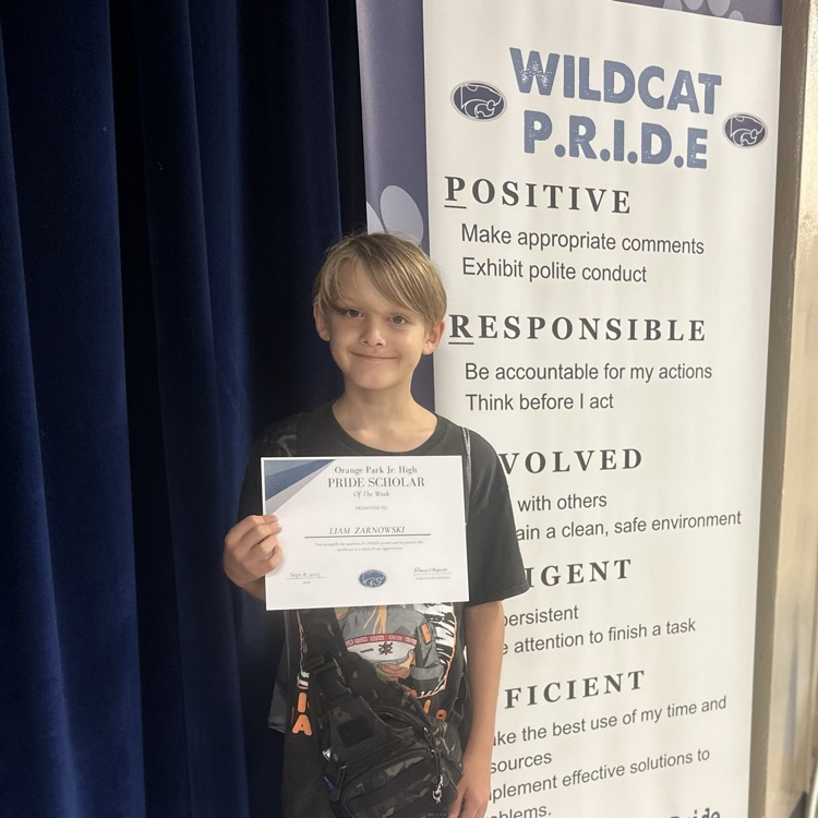 Pride student of the week