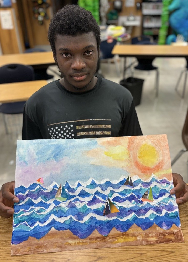 In the Studio with Ms. Rich’s Art Classes 🎨 Creativity is always at the center of Ms. Rich’s art room. Students explore new techniques, experiment with materials, and discover how art can be a powerful form of self-expression. Whether sketching, painting, or working on design, Panthers are challenged to think in new ways and grow as both artists and individuals. RHS sophomore Madison Nestved shared, “While in Ms. Rich’s Art class, I was exposed to so many things in Art that I never knew about. I saw my imagination and creativity grow. I learned that Art is a way of expressing myself.” From building technical skills to unlocking imagination, Ms. Rich’s classes give students the tools to create and the confidence to share their voices through art.