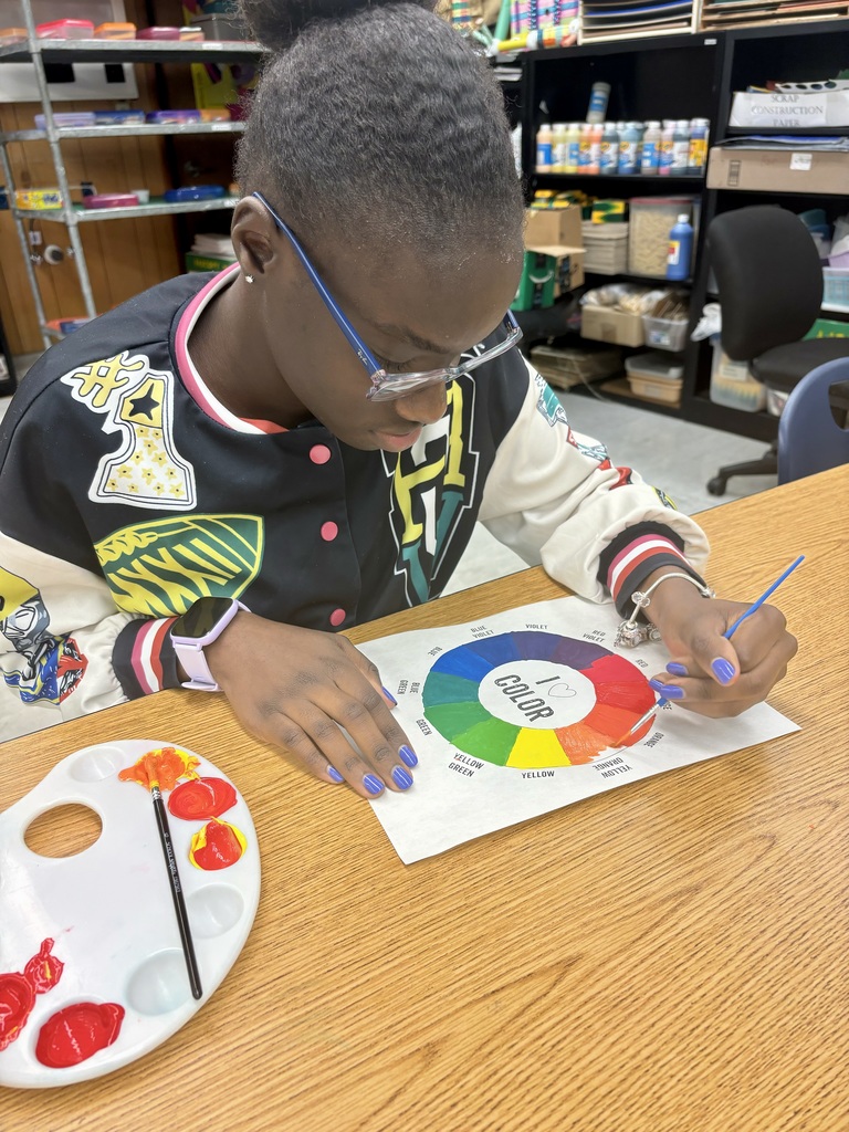 In the Studio with Ms. Rich’s Art Classes 🎨 Creativity is always at the center of Ms. Rich’s art room. Students explore new techniques, experiment with materials, and discover how art can be a powerful form of self-expression. Whether sketching, painting, or working on design, Panthers are challenged to think in new ways and grow as both artists and individuals. RHS sophomore Madison Nestved shared, “While in Ms. Rich’s Art class, I was exposed to so many things in Art that I never knew about. I saw my imagination and creativity grow. I learned that Art is a way of expressing myself.” From building technical skills to unlocking imagination, Ms. Rich’s classes give students the tools to create and the confidence to share their voices through art.
