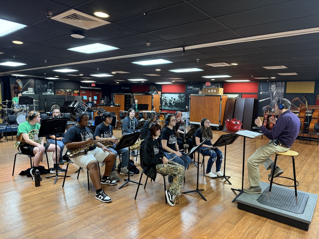 Inside the Band Room with Mr. Colón’s Students 🎶 From the first warm-up to the last note of rehearsal, Mr. Colón’s band students are immersed in the art of music-making. Whether preparing for performances, refining technique, or learning new pieces, students develop discipline, teamwork, and a love for music that extends far beyond the classroom. Senior Janaya shared, “Growing up, I suffered from severe social anxiety, not knowing how to fit in. After joining band and soon after chorus, I created new friendships, fantastic memories, and a passion I would’ve never had without Mr. Colón and several other fine art teachers throughout the county. Joining the fine arts program changed my life by giving me confidence, self-appreciation, and accomplishments I never thought possible, and I’m forever grateful that I did it.” Fellow senior Tristan added, “Music performance started out from curiosity, but quickly transformed into a passion. There is nothing else like seeing jaws drop in a marching band show or tears in a concert hall. Music has power and I’m glad to own some of it.” Through student voices like these, it’s clear the Ridgeview Band program is more than music—it’s a space where Panthers find confidence, build lifelong friendships, and experience the transformative power of the arts.