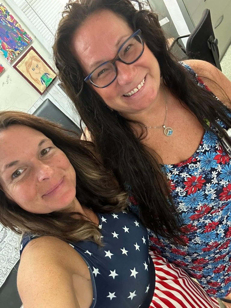 Red. white, & blue day