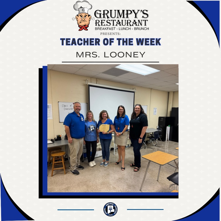teacher of the week!