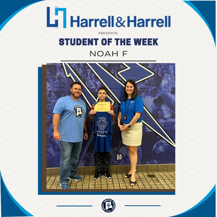 student of the week!