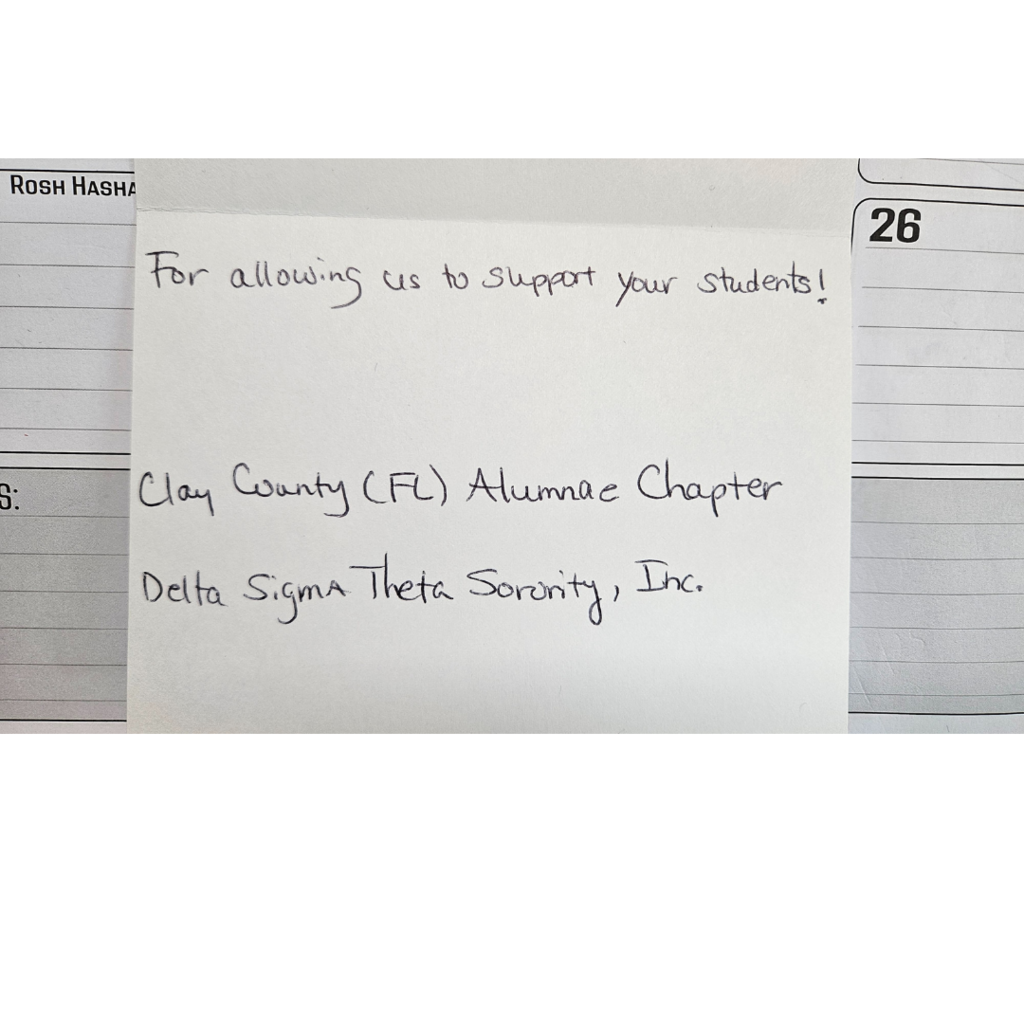 thank you letter