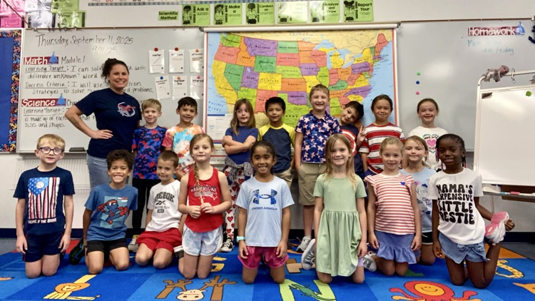 Red, White, and Blue for Heroes’ Day