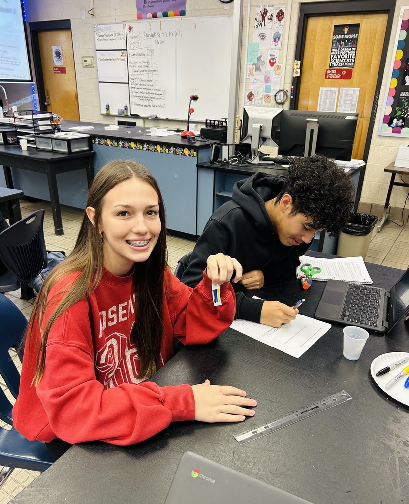 Students working together in chemistry class to conduct a chromatography lab experiment, using hands-on techniques to separate mixtures and analyze results