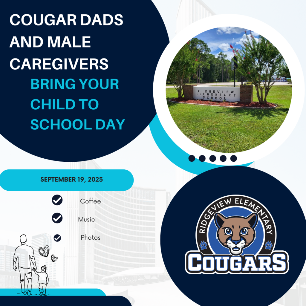 Dads and Male Caregivers, bring your child to school on September 19, 2025