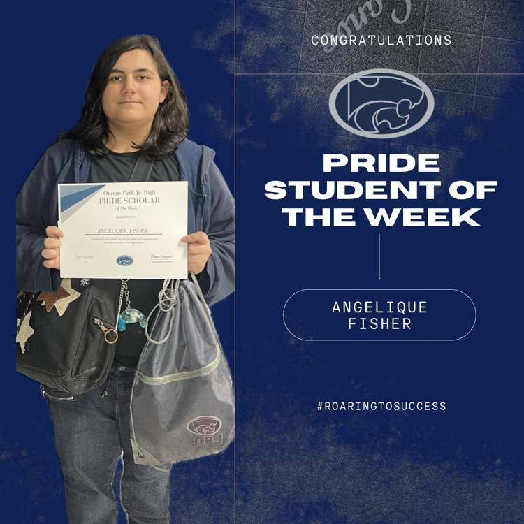 pride student of the week 
